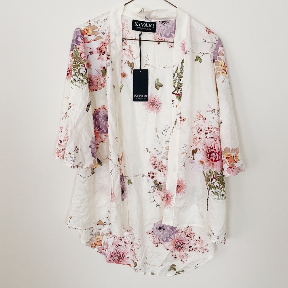 KiVari floral kimono